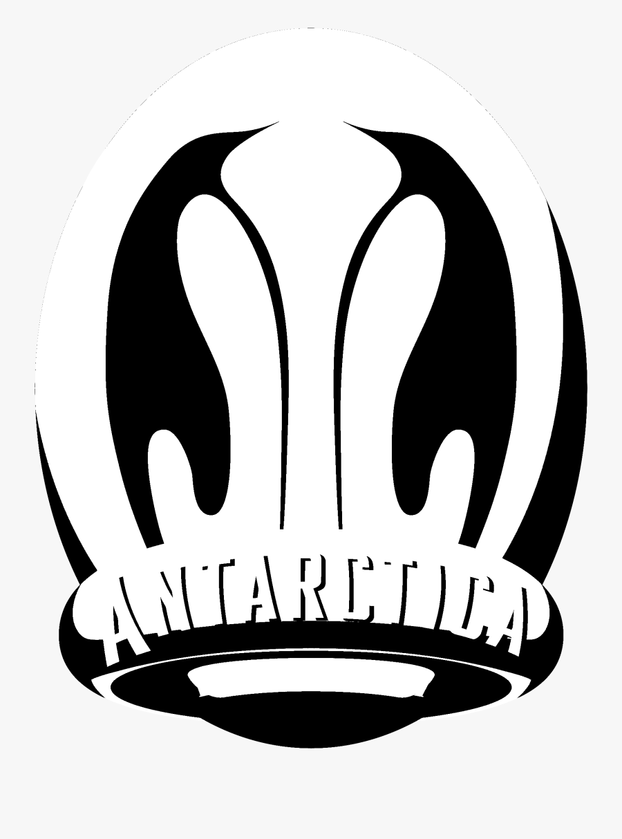 Antarctica 01 Logo Black And White - Logo Antarctica Png, Transparent Clipart