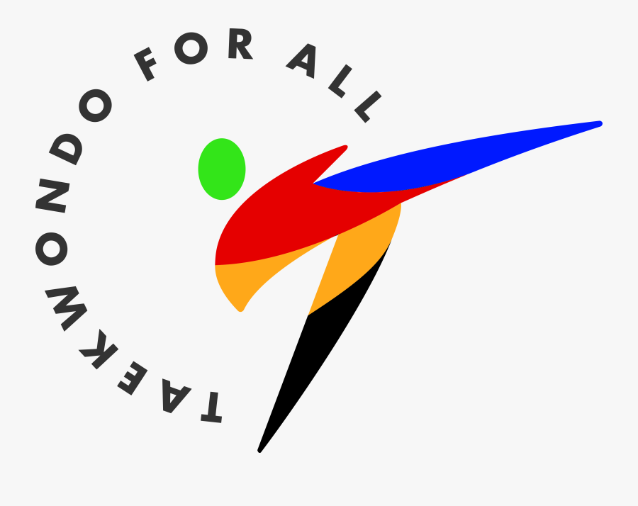 Taekwondo For All Logo, Transparent Clipart