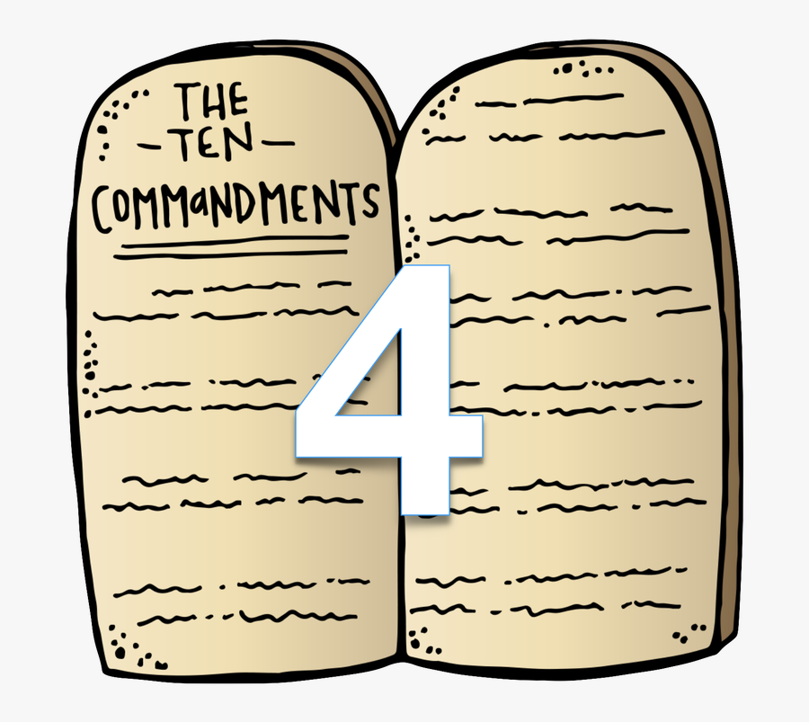 Picture - 10 Commandments Tablets Clipart, Transparent Clipart