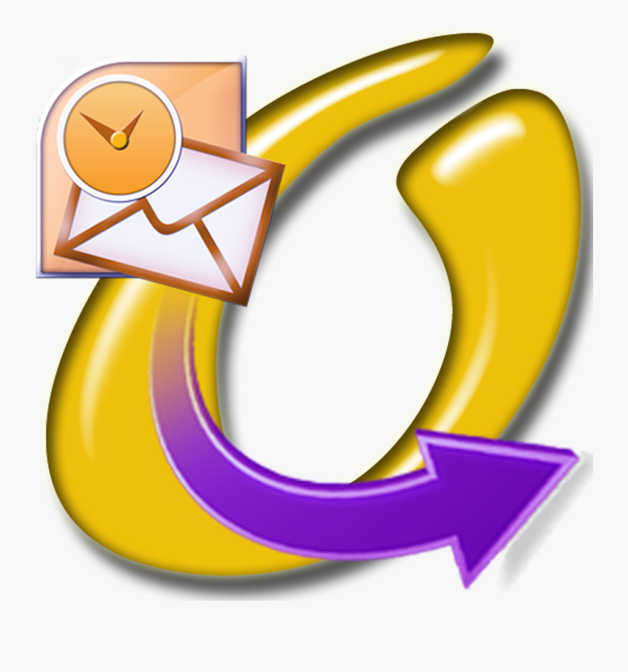 Microsoft Outlook Icon, Transparent Clipart