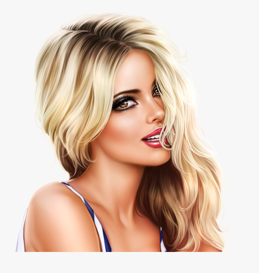 Blond, Transparent Clipart