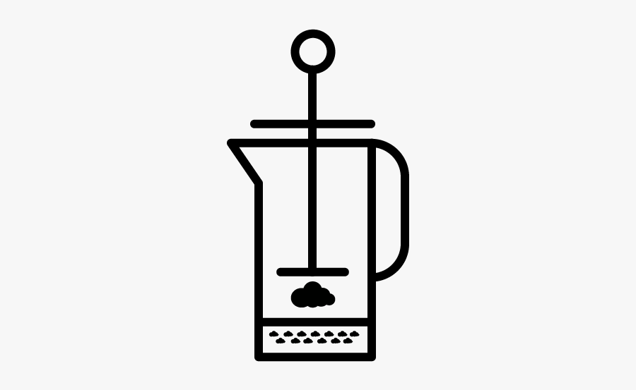 French Press Brew Guide By Cloud Picker, Transparent Clipart