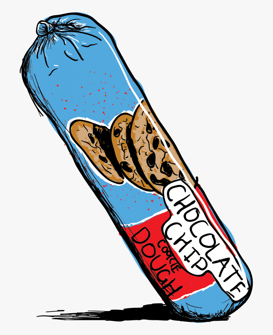 Cookie Dough Graphix - Skateboard Deck, Transparent Clipart