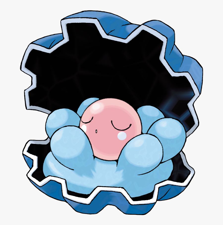 Pokemon Clamperl, Transparent Clipart
