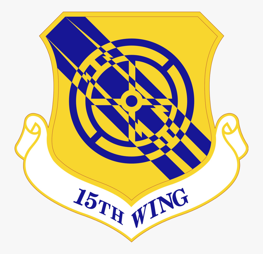 15th Wing - 15th Wing Patch, Transparent Clipart