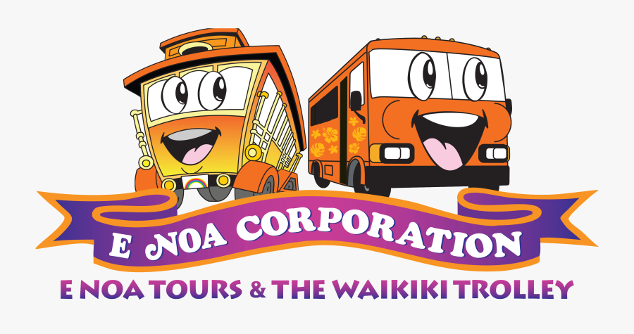 Waikiki Trolley, Transparent Clipart