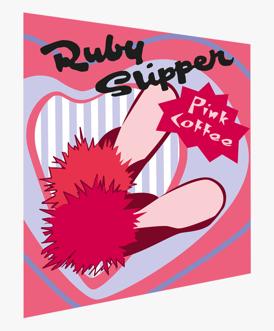 Ruby Slipper-pink Coffee - Illustration, Transparent Clipart