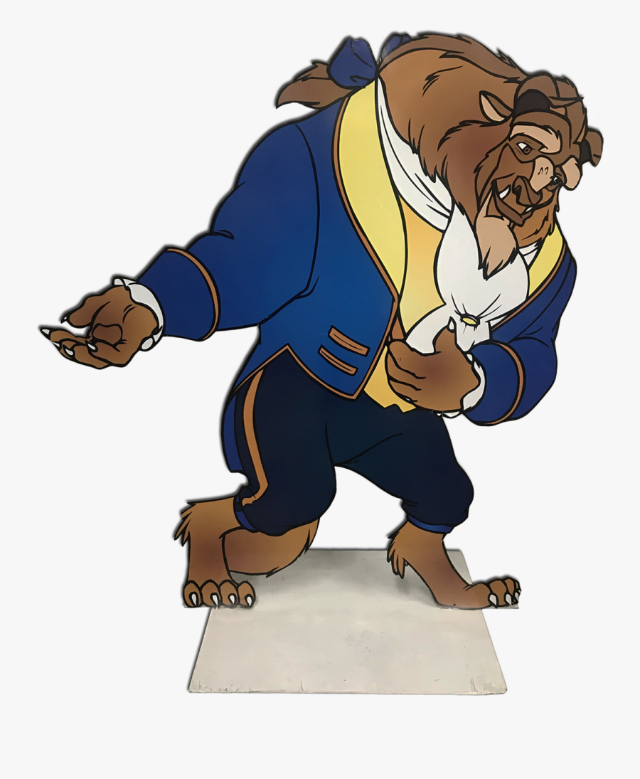 Beast Standee - Beauty And The Beast Png, Transparent Clipart