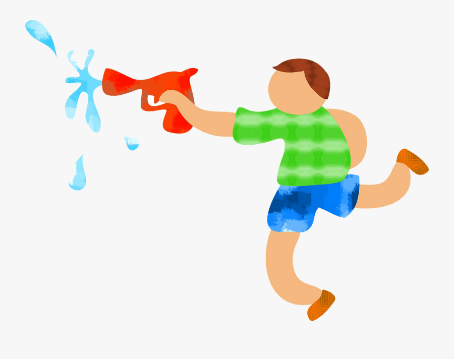 Water Gun Clipart, Transparent Clipart