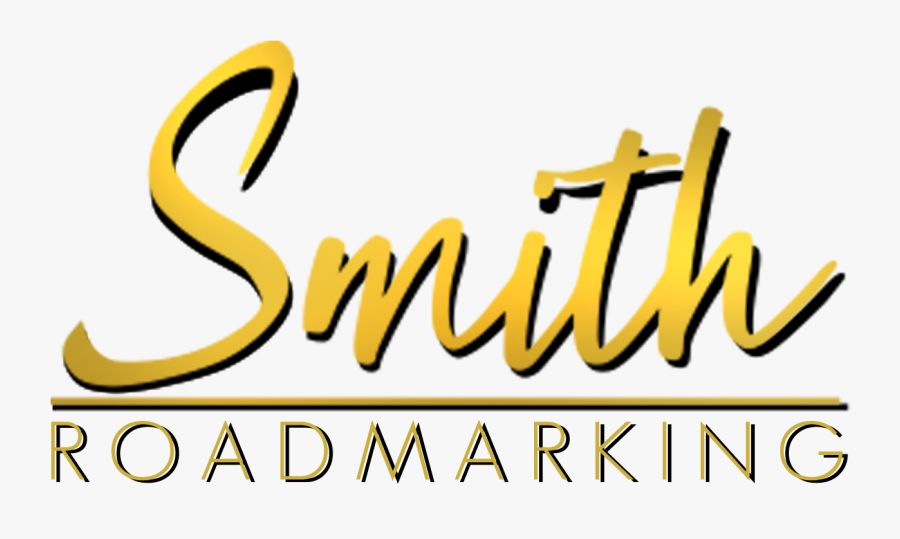 Smith Road Marking Line Painting Logo Nanaimo Parksville - Calligraphy, Transparent Clipart