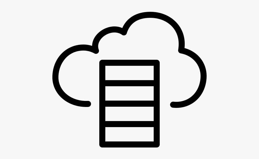 Cloud Icon - Illustration, Transparent Clipart