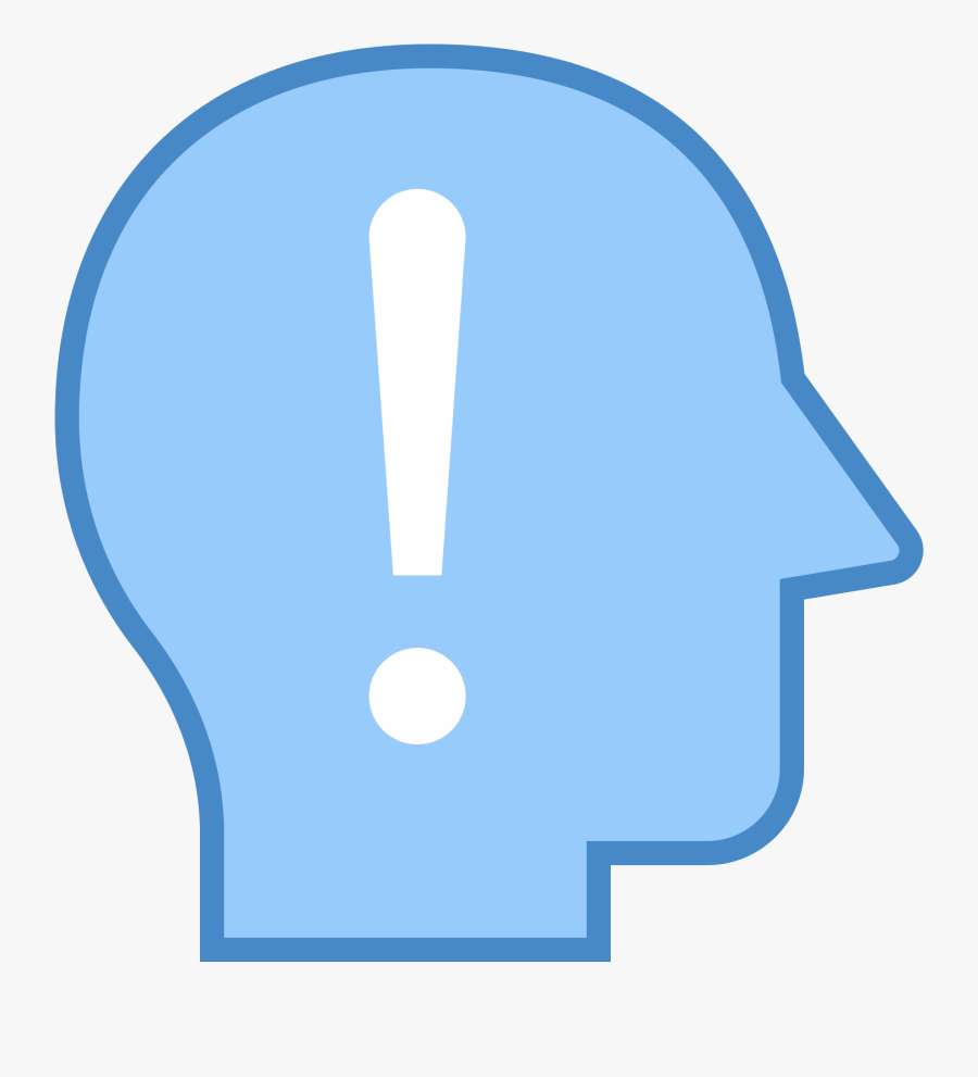 Imagine A Face Out Line Of A Man Facing Towards East - Beginner Icon, Transparent Clipart