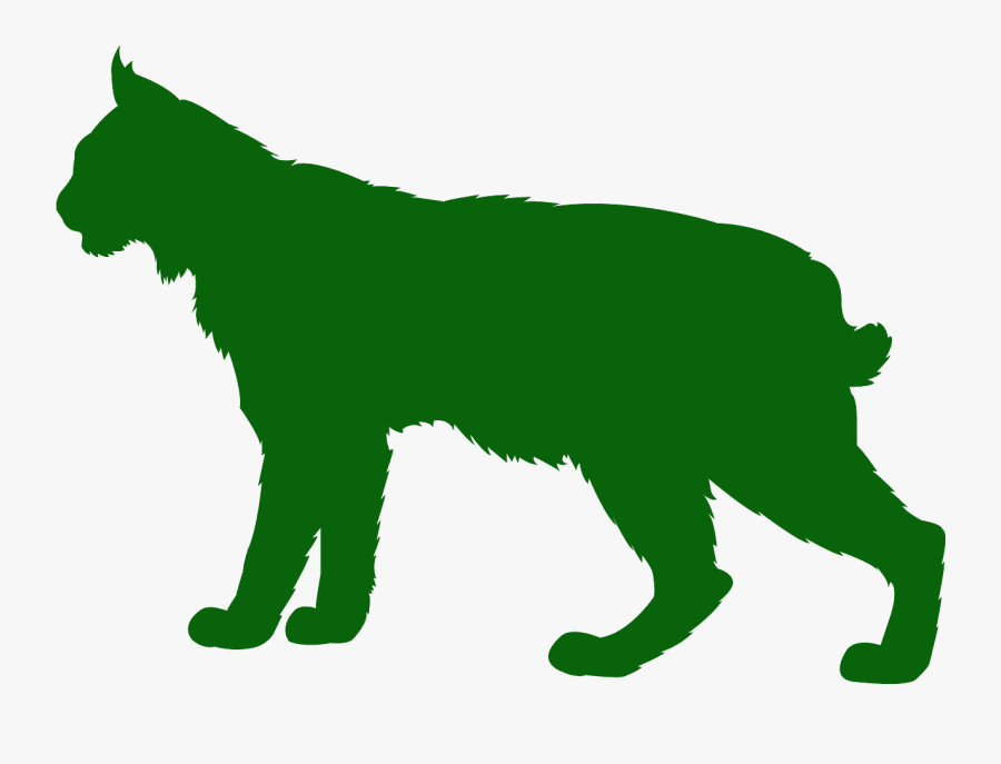 Bobcat Silhouette Clip Art, Transparent Clipart