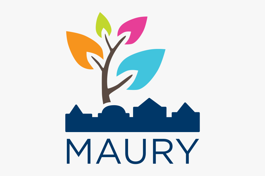Maury Elementary School Logo, Transparent Clipart