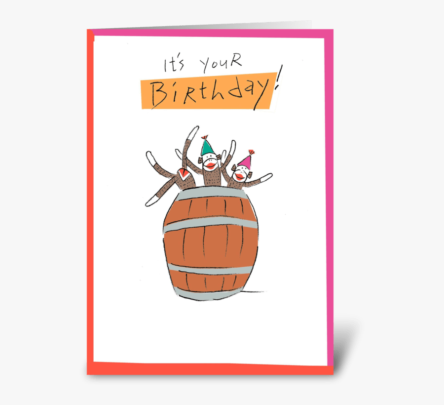 It"s Your Birthday Greeting Card - Illustration, Transparent Clipart