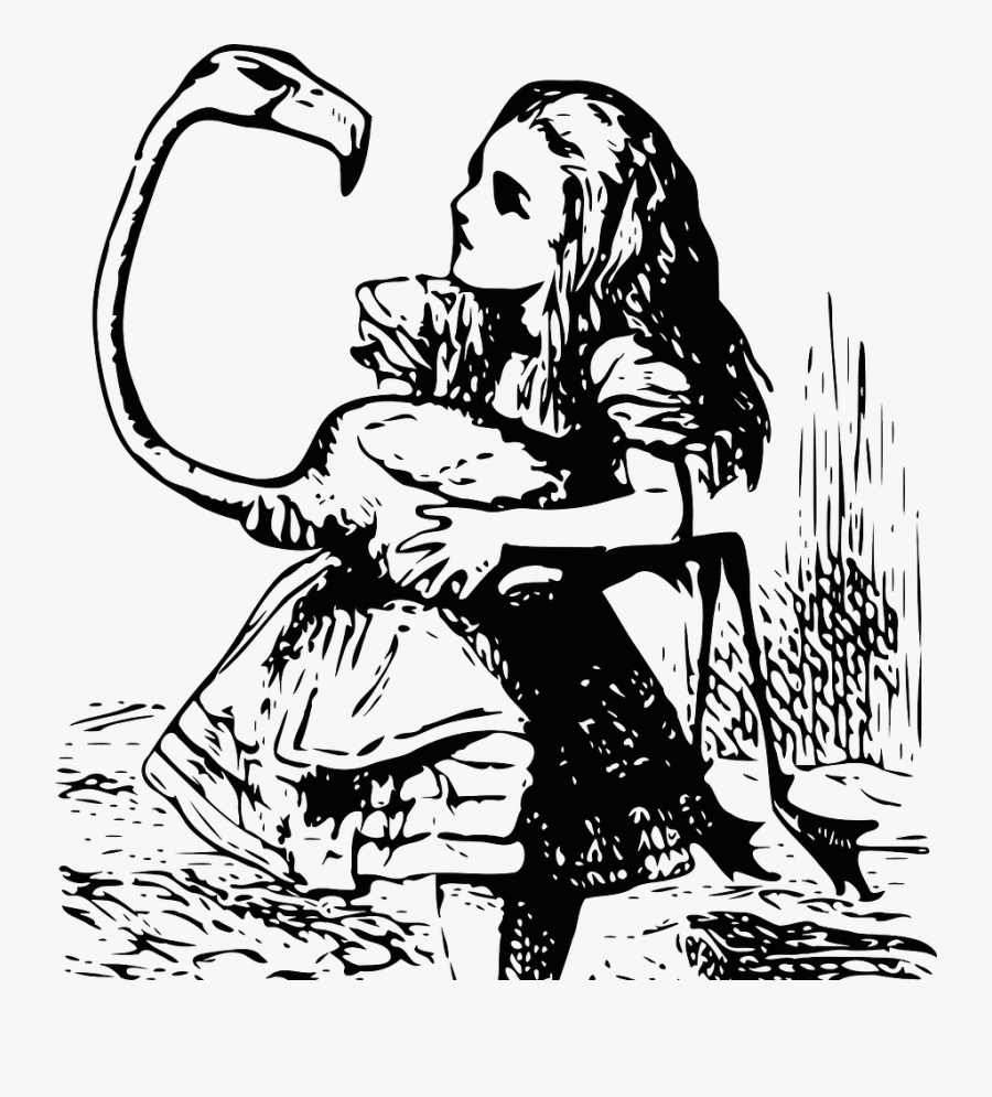 Clipart Vintage Alice In Wonderland, Transparent Clipart