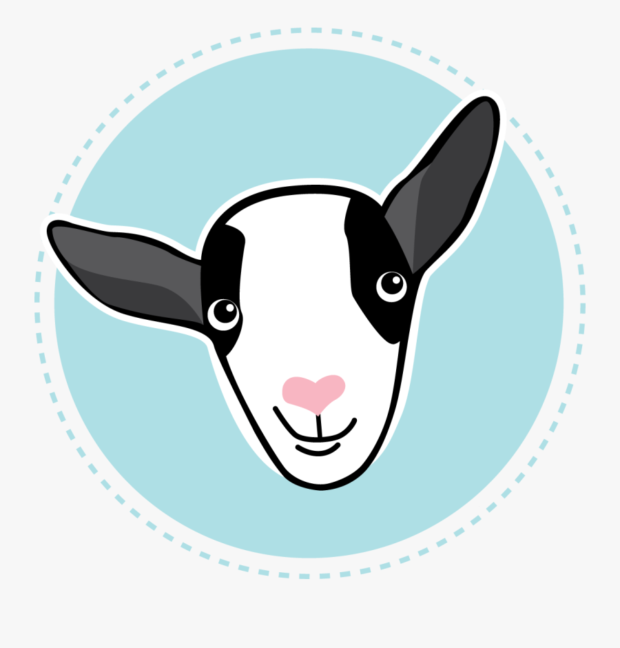 Goat Head Background - Timbro Handmade With Love, Transparent Clipart