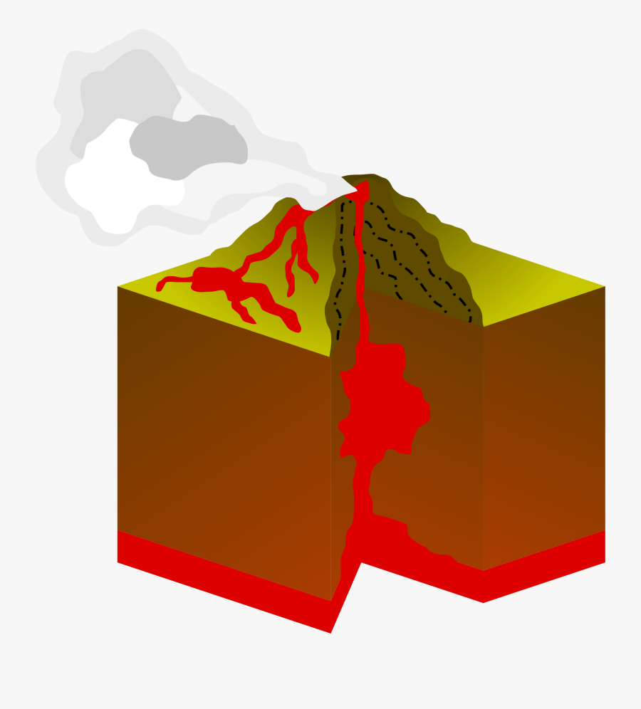 Transparent Volcano Clipart, Transparent Clipart