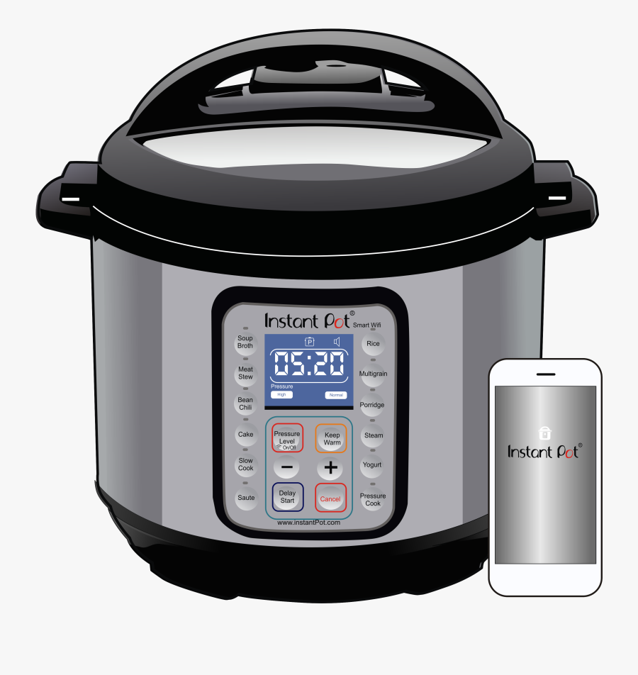 Instant Pot Smart Wifi - Instant Pot Duo Sv, Transparent Clipart