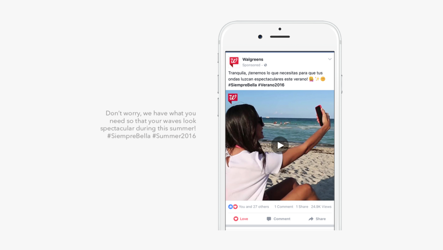 Walgreens En Español • Social Media Video • Beauty, Transparent Clipart