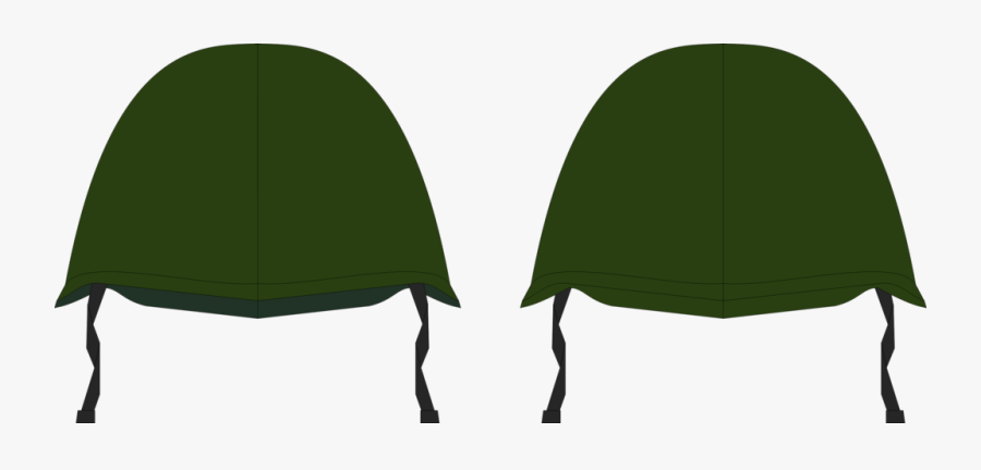 Helmet Clipart Soldier - Cartoon Military Helmet Transparent, Transparent Clipart