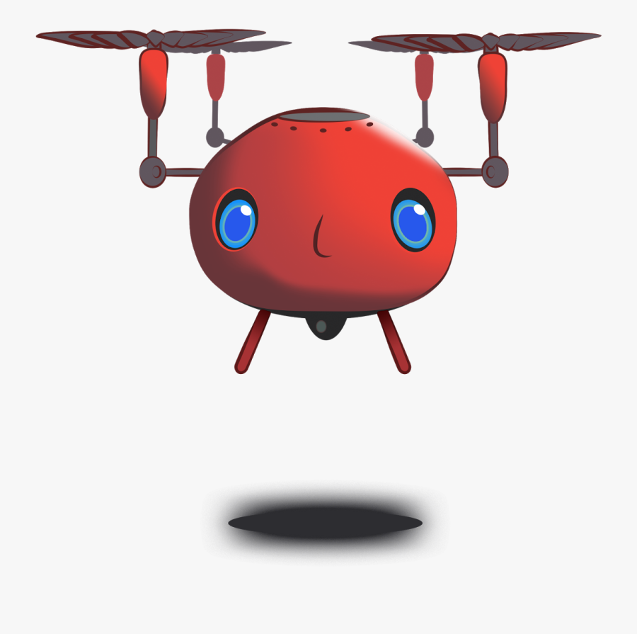 Drone Cartoon Png, Transparent Clipart