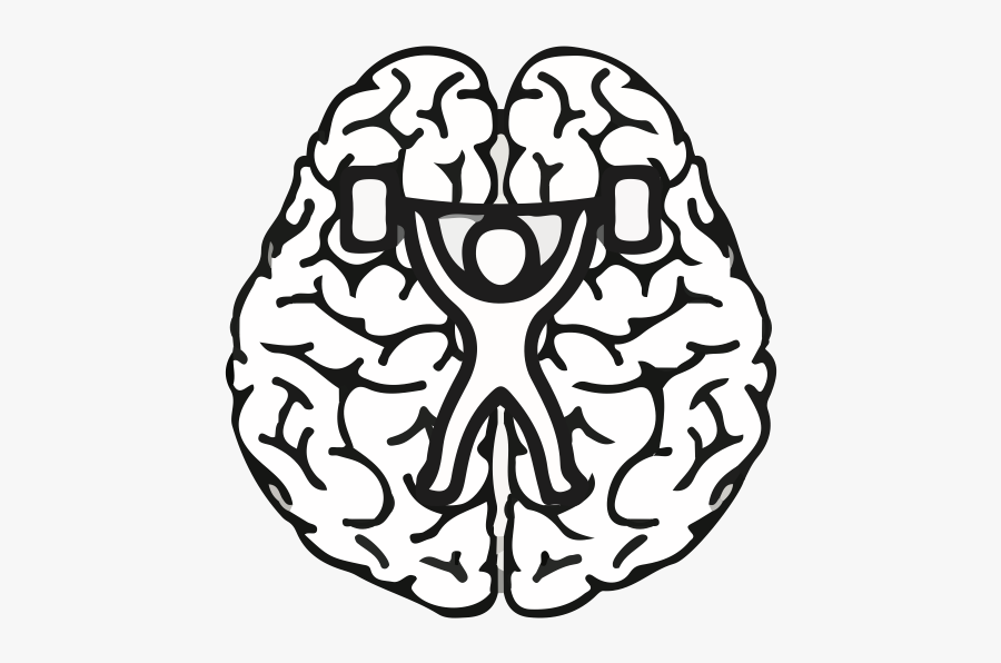 Brain Outline Clipart, Transparent Clipart