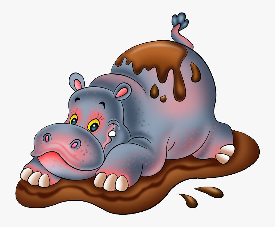 Pin By Nicki Cook - Dirty Hippo Clipart, Transparent Clipart
