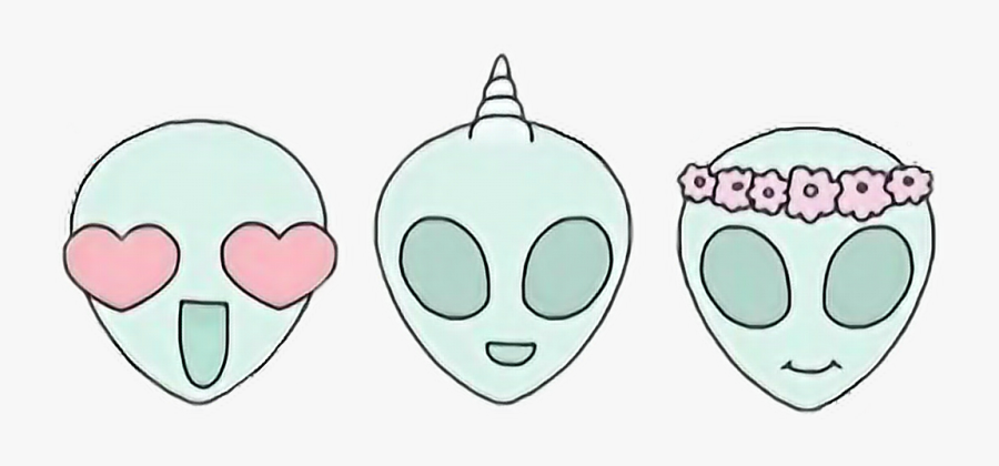#interesting #art #alien #aliens👽 #alien👽 #aliens - Рисунки Для Срисовки Инопланетянин, Transparent Clipart