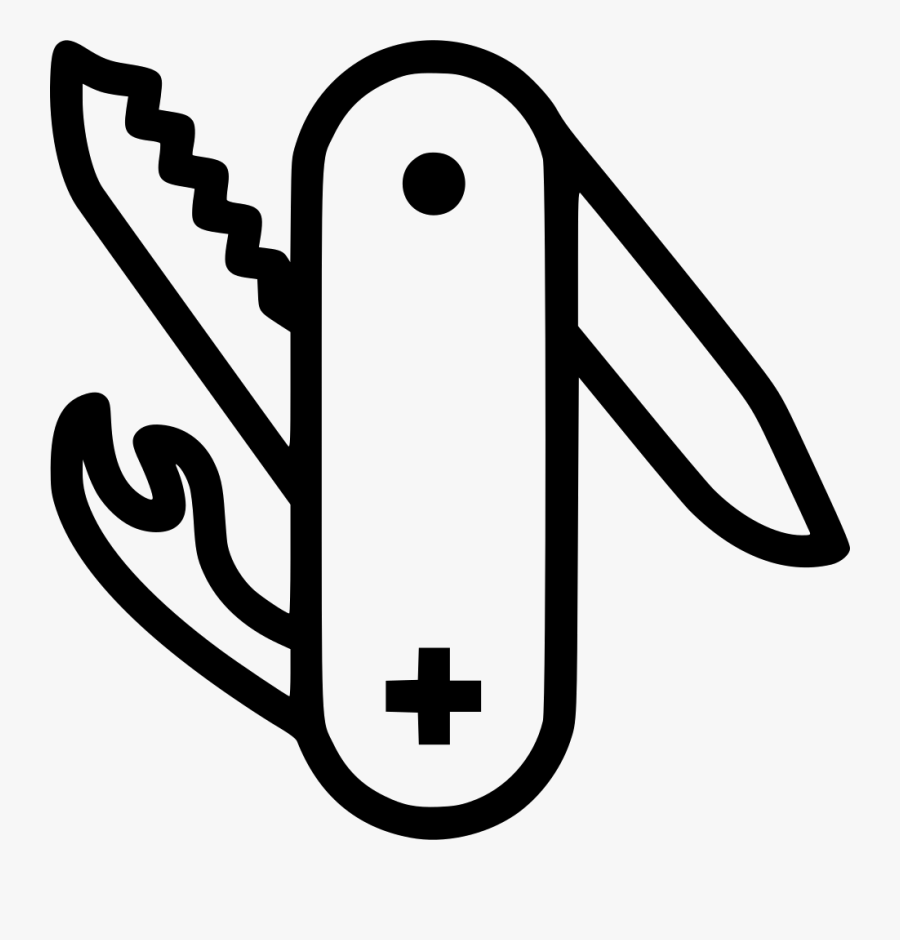 Swiss Army Knife Comments Clipart , Png Download - Swiss Army Knife Icon, Transparent Clipart