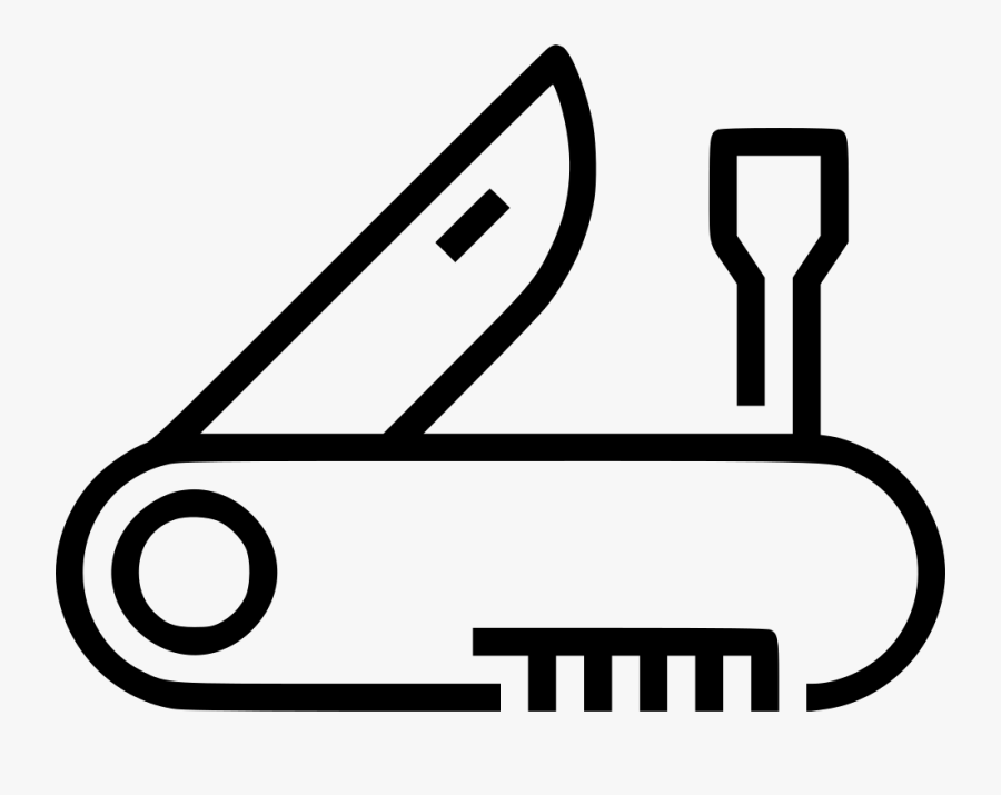 Swiss Army Knife, Transparent Clipart