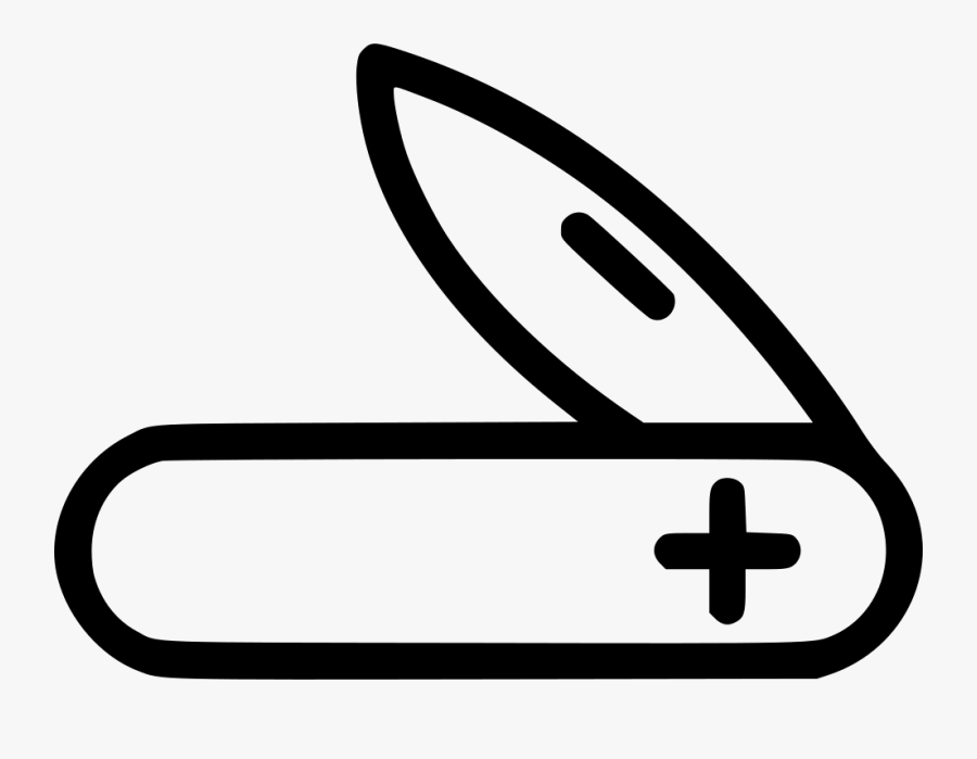 Swiss Army Knife Camping, Transparent Clipart