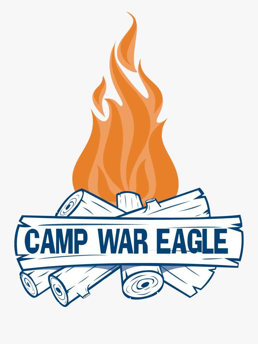 Cwe Logo - Camp War Eagle Logo, Transparent Clipart