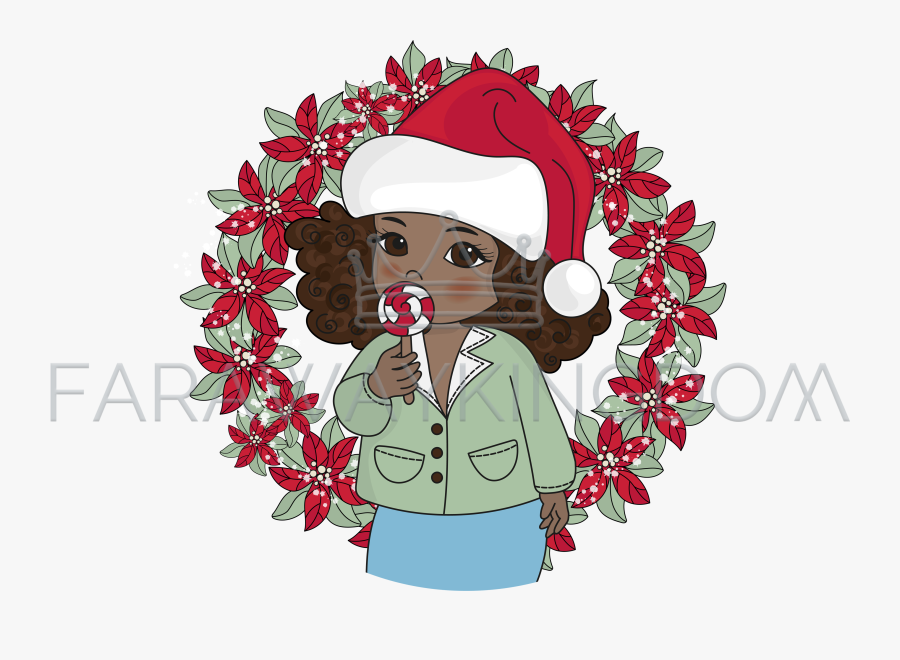 Mermaid Christmas Png, Transparent Clipart