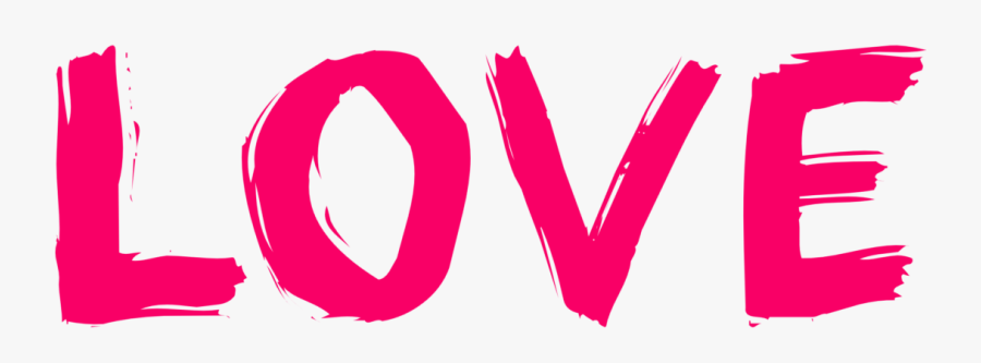 Love Text Png Hd, Transparent Clipart