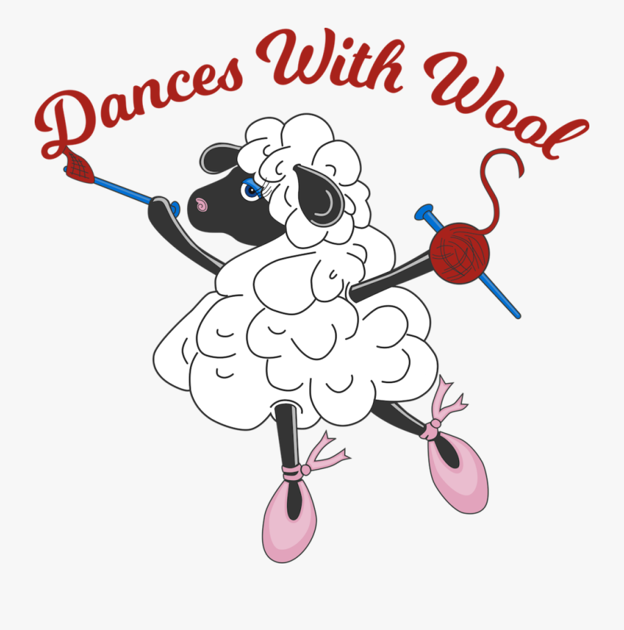 Dances With Wool Logo, Transparent Clipart