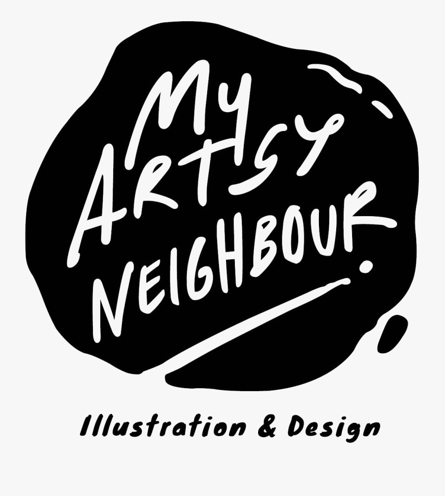 My Artsy Neighbour - Calligraphy, Transparent Clipart