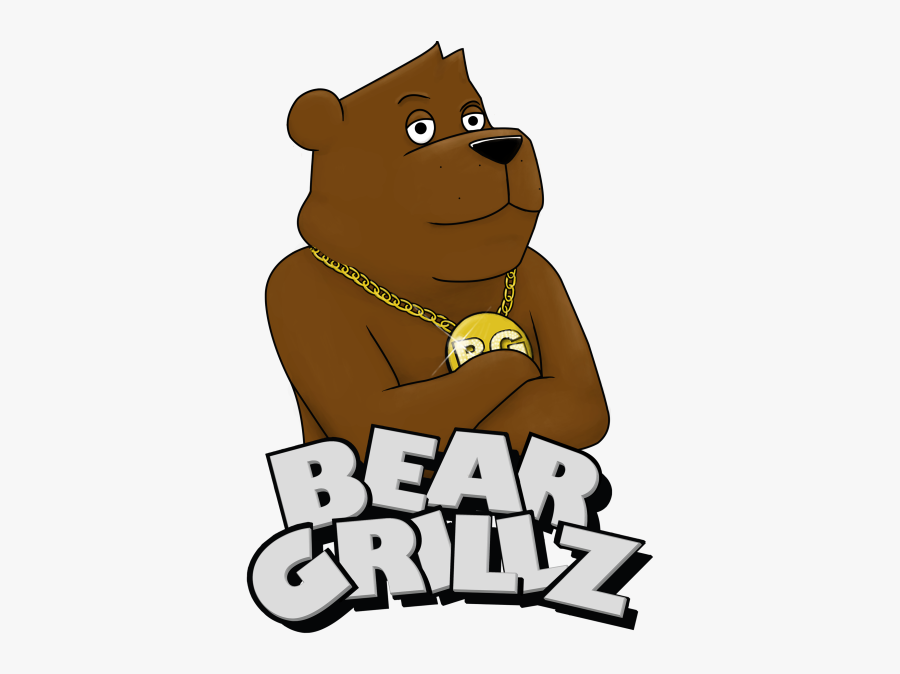Bear Grillz, Transparent Clipart