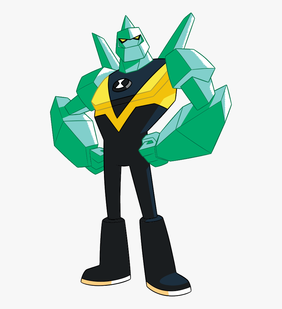 Ben 10 Planet - Ben 10 2017 Diamondhead, Transparent Clipart