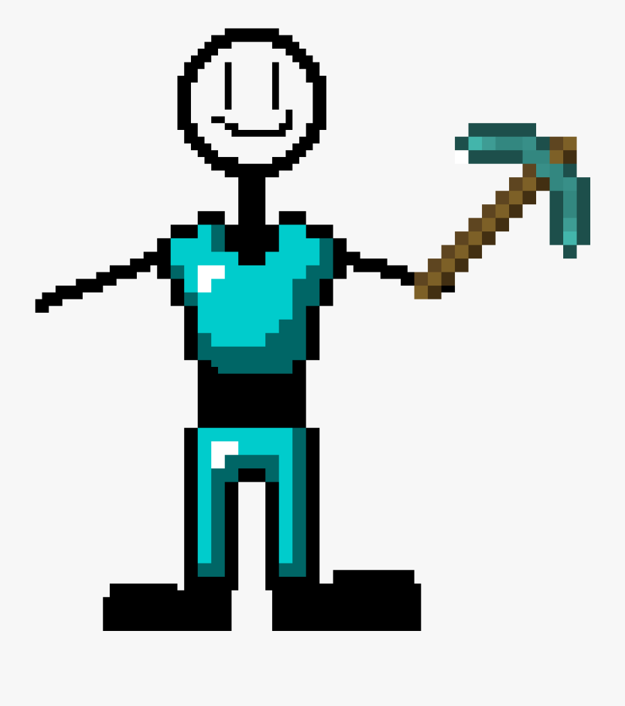 Minecraft Noob But Knows How To Get Diamond Armour, Transparent Clipart