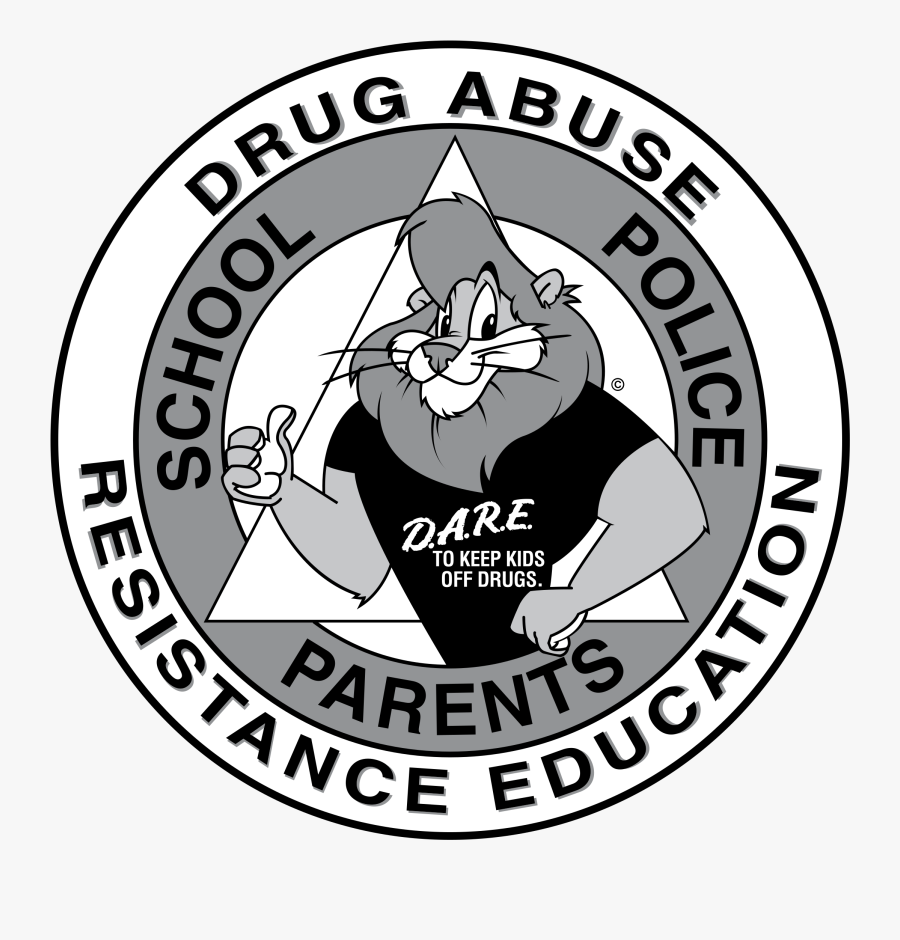 Abuse Resistance Education Logo Png Transparent Svg - Dare Lion, Transparent Clipart