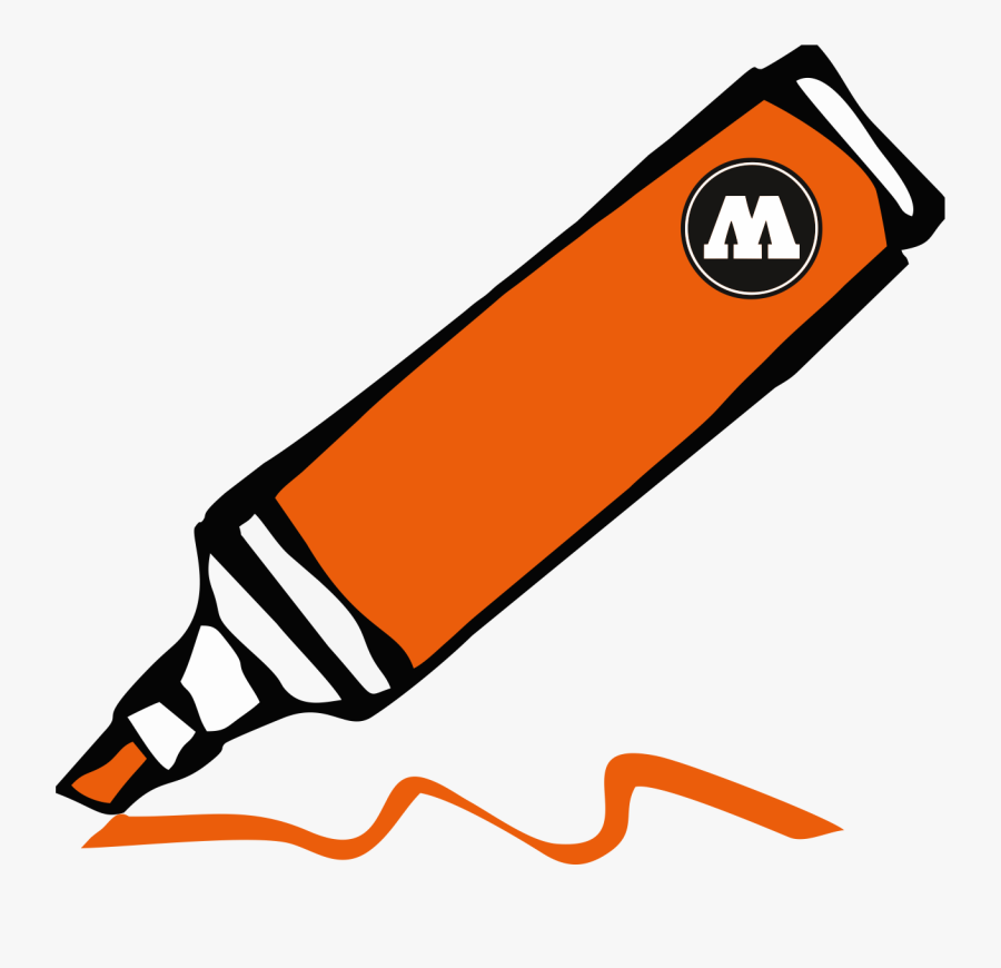 Dare Orange - Molotow, Transparent Clipart