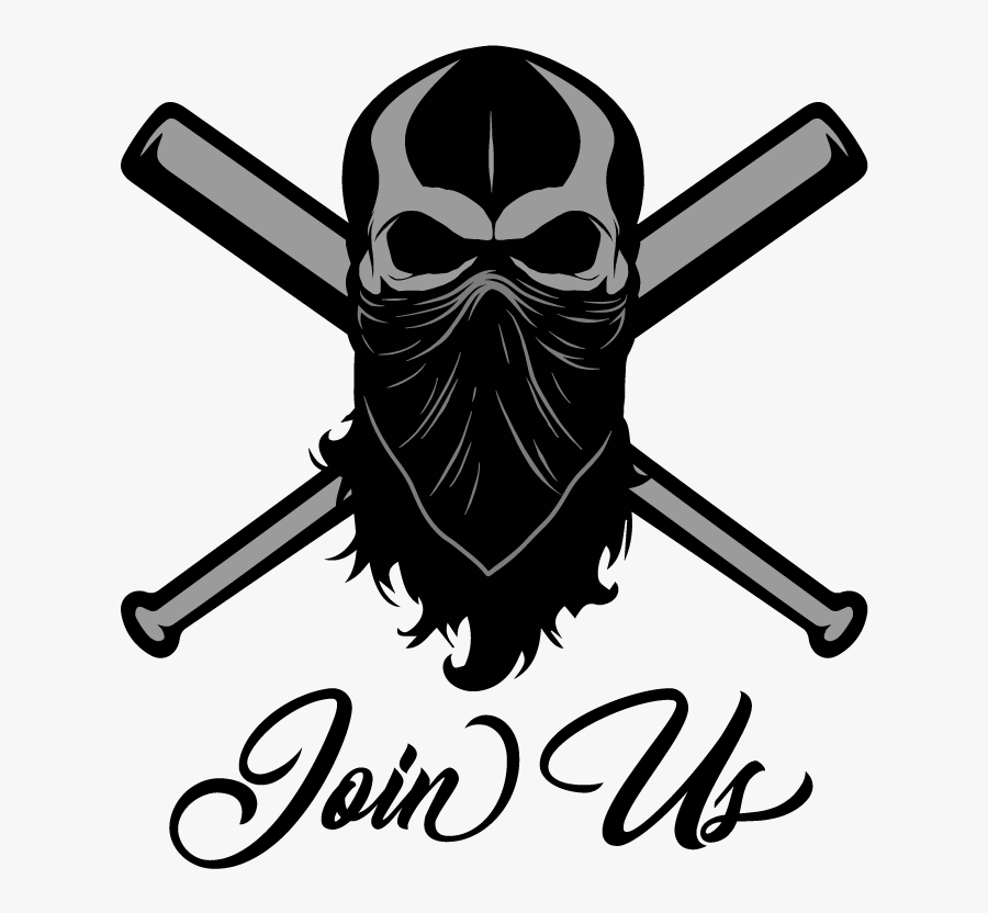 Skull And Beard Society Join Bearded Brotherhood - من ز فکر تو به خود نیز نمی پردازم, Transparent Clipart