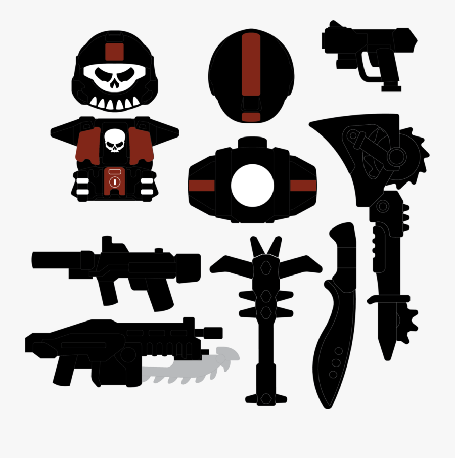 * Shock Trooper, Transparent Clipart