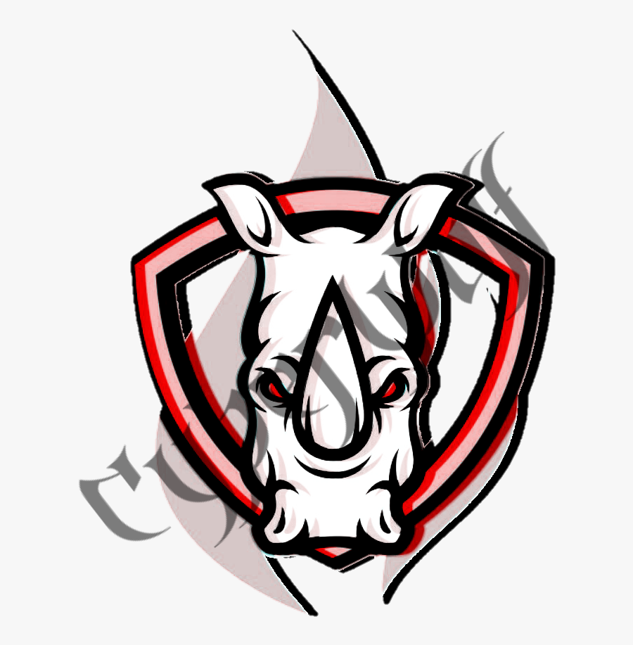 ##photoshop #designer #workspace #designed #design - Plantilla De La Cabeza De Rinoceronte Frontal, Transparent Clipart