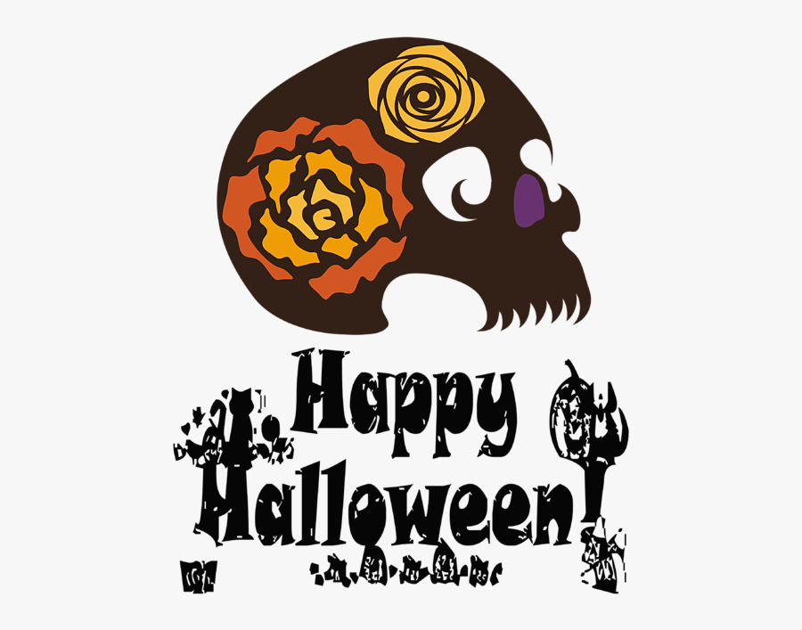 Happy Halloween Funny, Transparent Clipart