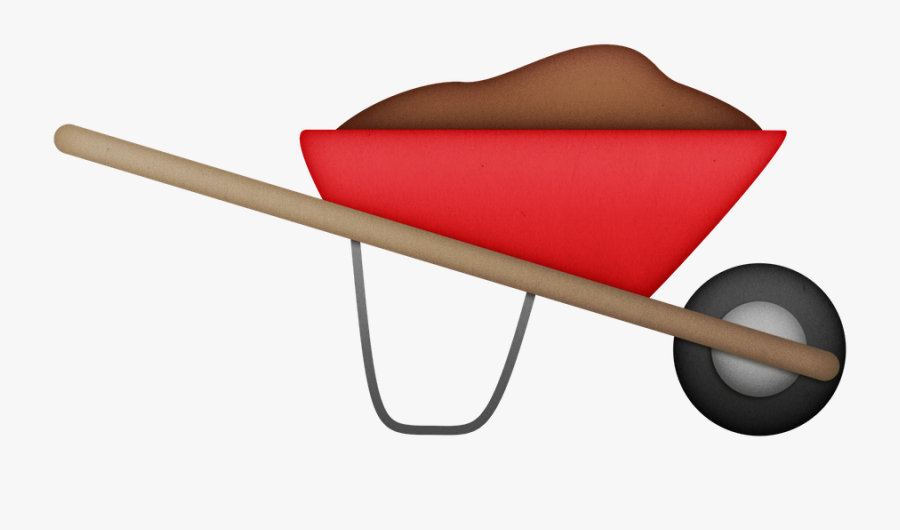 Wheelbarrow, Transparent Clipart