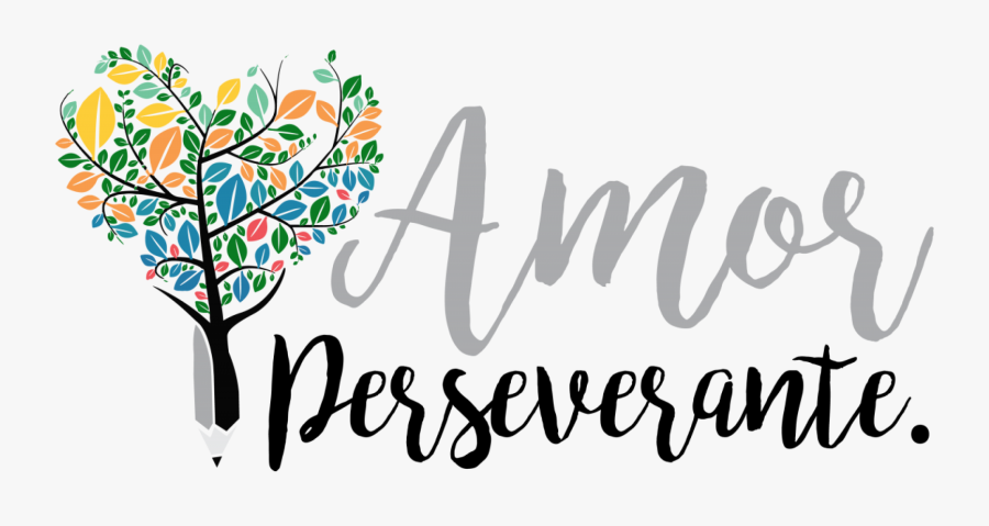 Amor Perseverante - Calligraphy, Transparent Clipart