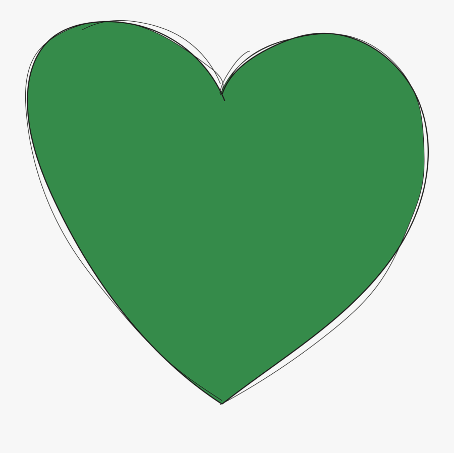 Corazones Verdes, Transparent Clipart
