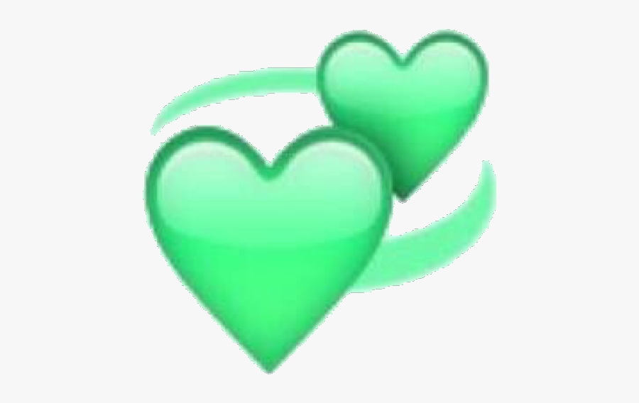 #heart #hearts #green #greenhearts #greenheart #swirl - Mint Green Heart Png, Transparent Clipart